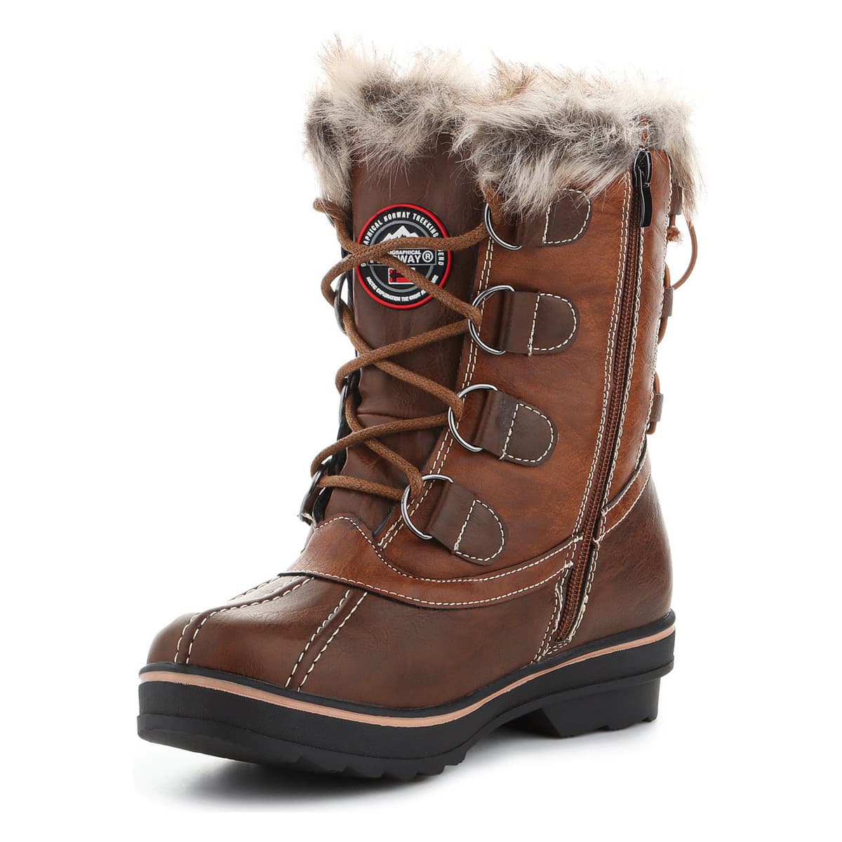 Women's Boots Geographical Norway Brown