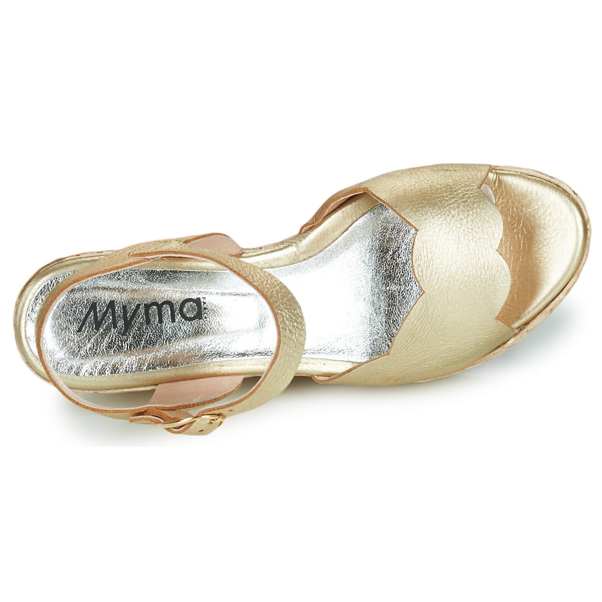 Women's Platforms Myma Gold