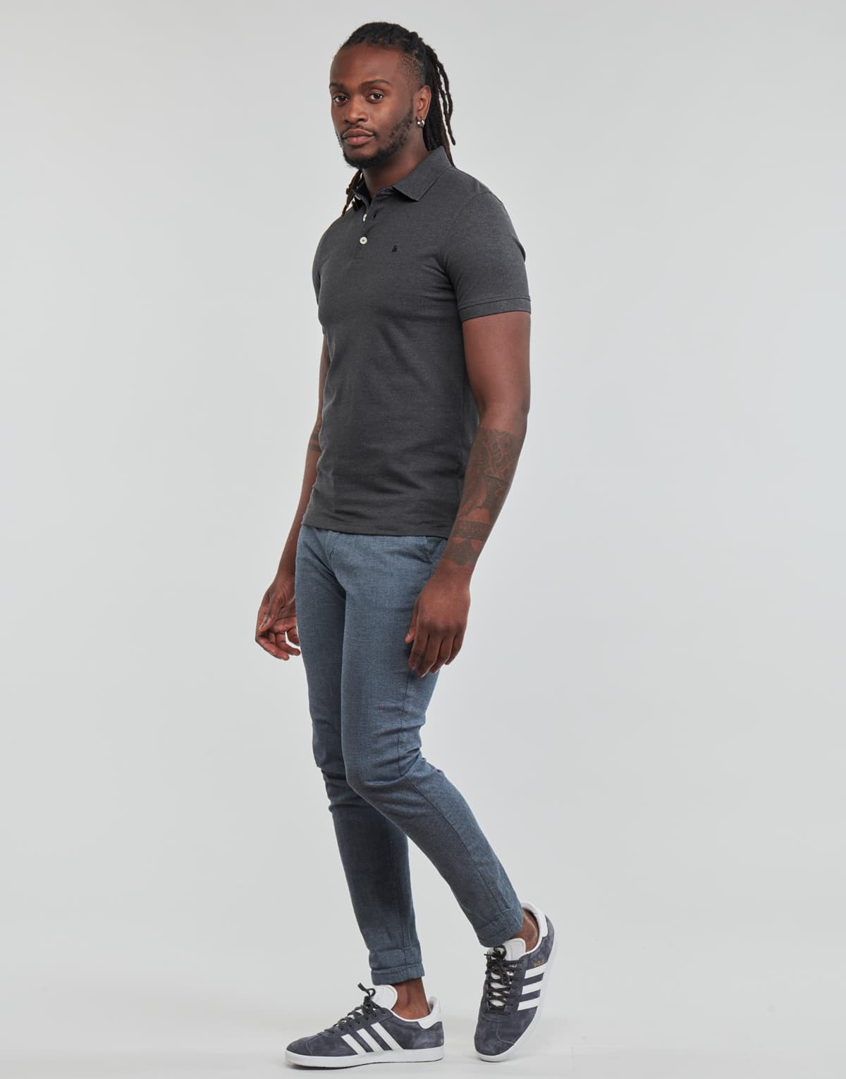 Men's Polo Shirts Jack & Jones Gray