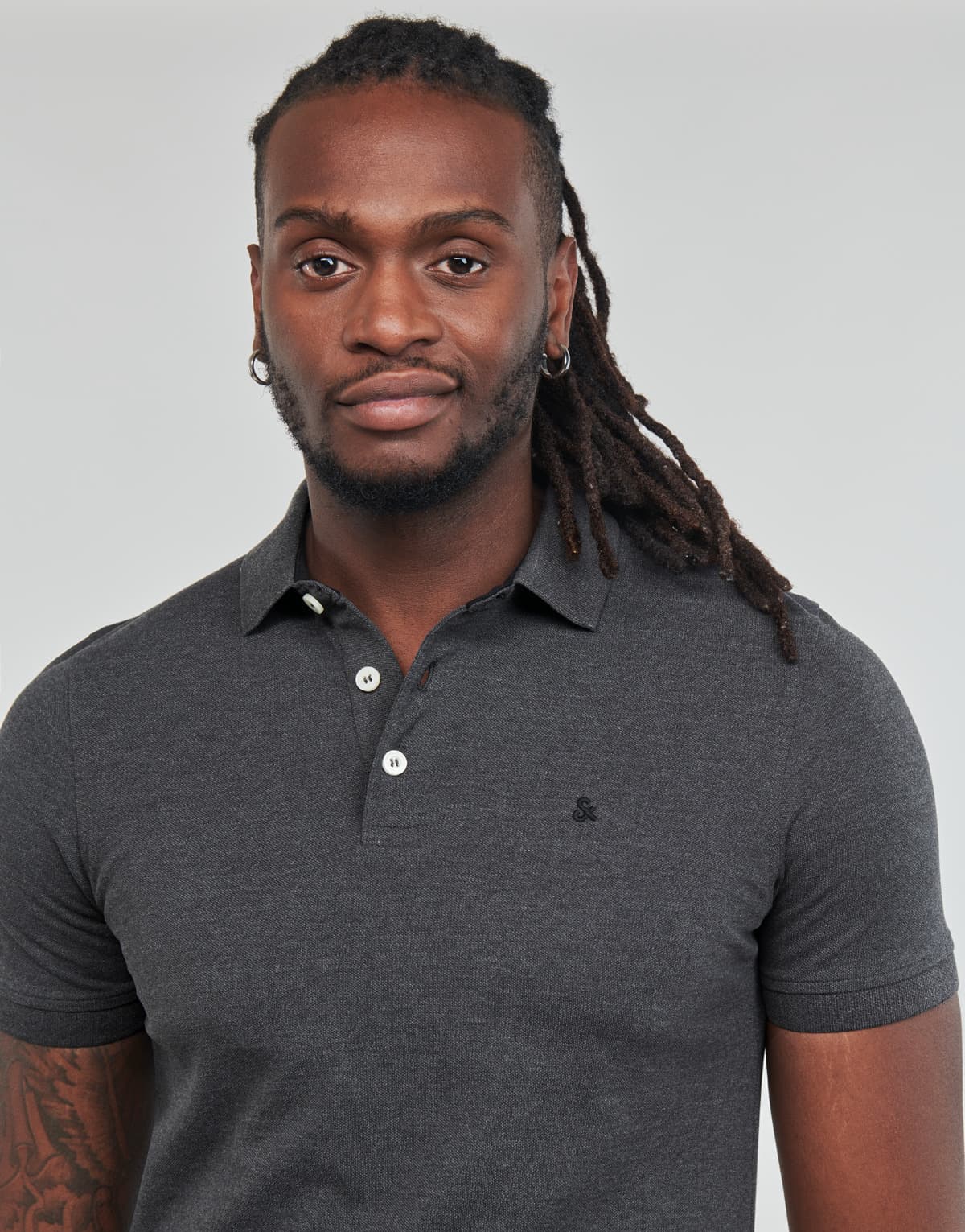 Men's Polo Shirts Jack & Jones Gray