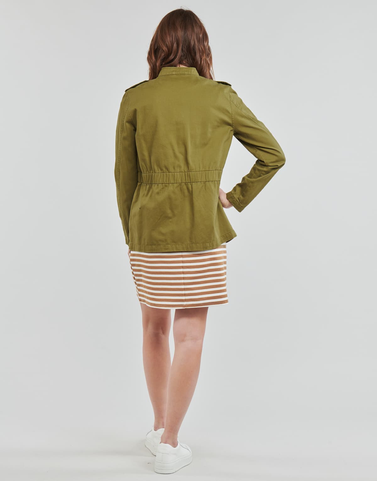 Women's Parkas Only Khaki