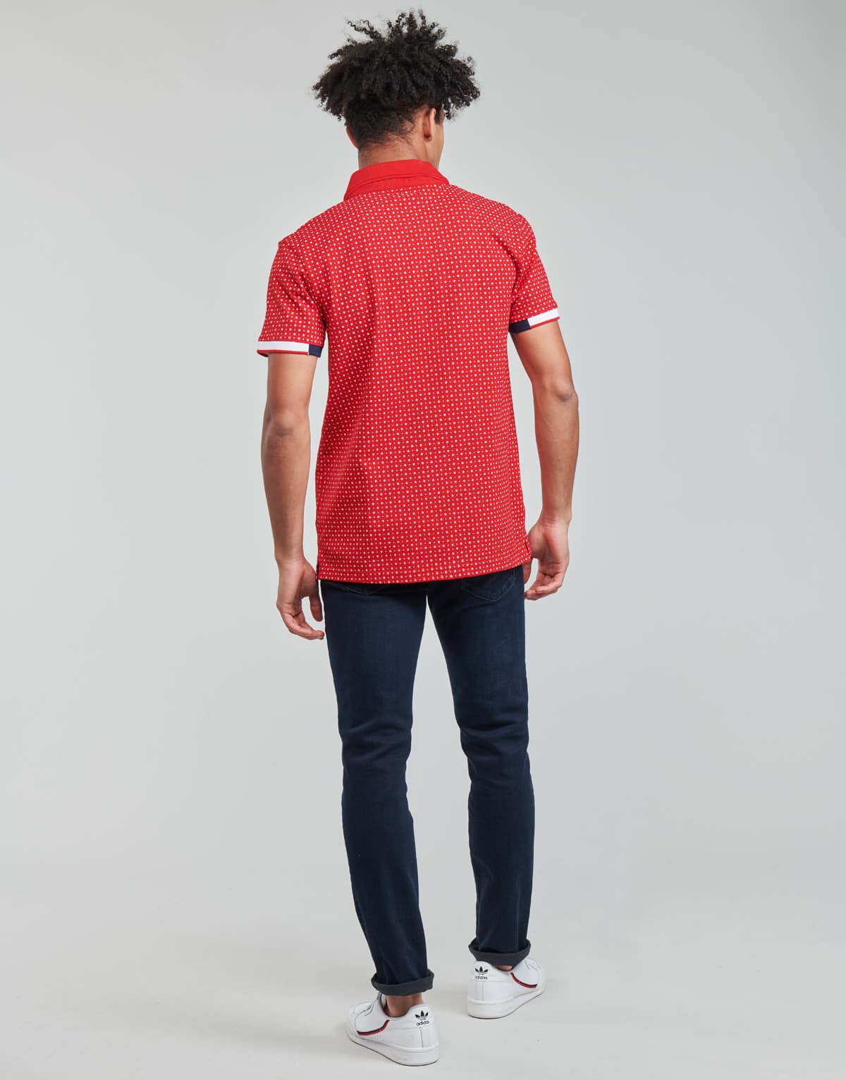 Men's Polo Shirts Yurban Red