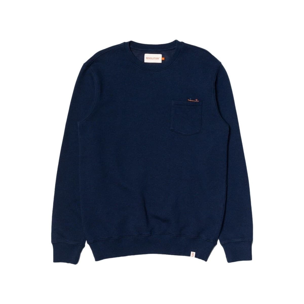 Αθλητικό T-shirt Revolution RVLT Sweatshirt 2678 Seasonal Can - Navy Mel
