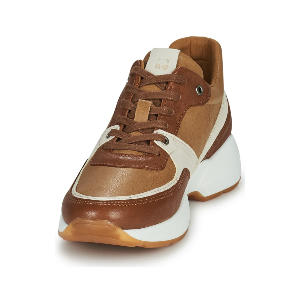 Women's Sneakers Dream in Green Brown