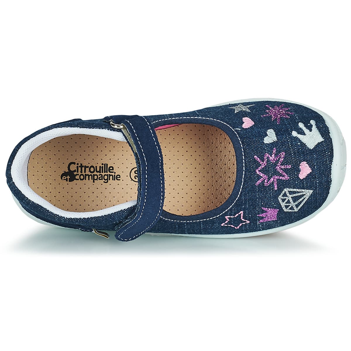 Women's Ballet Flats Citrouille et Compagnie Blue