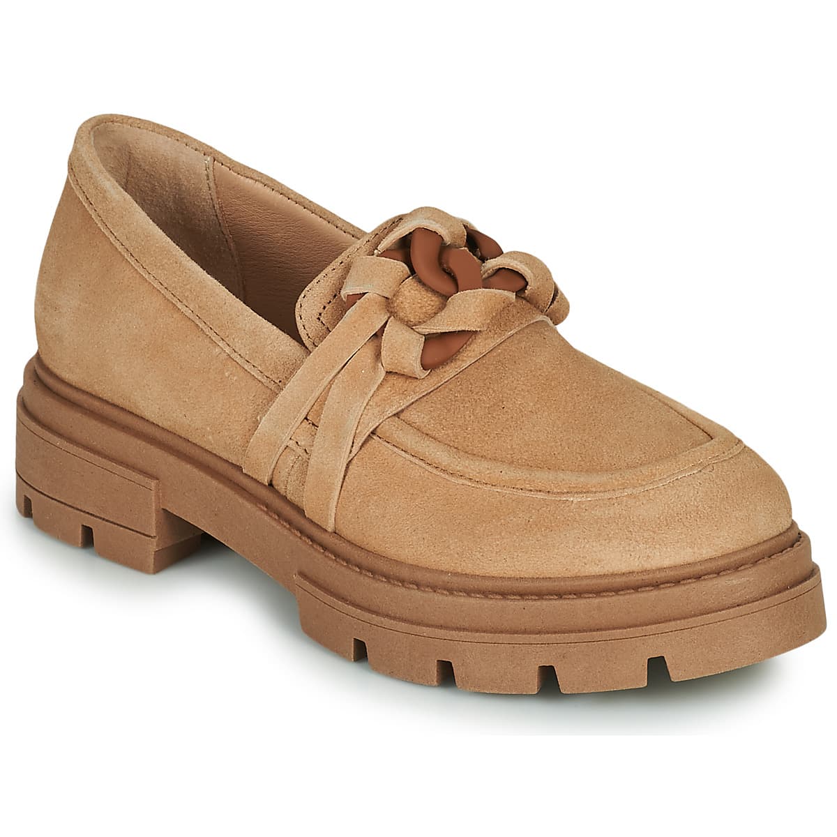Women's Loafers Mjus Beige