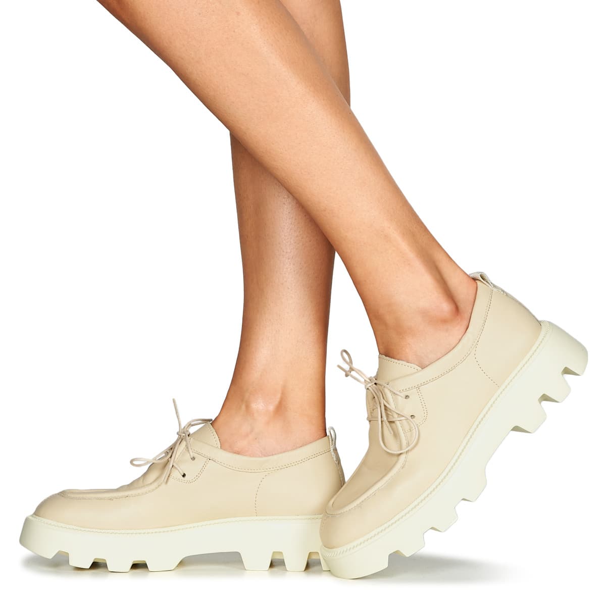 Women's Derby Shoes Mjus Beige