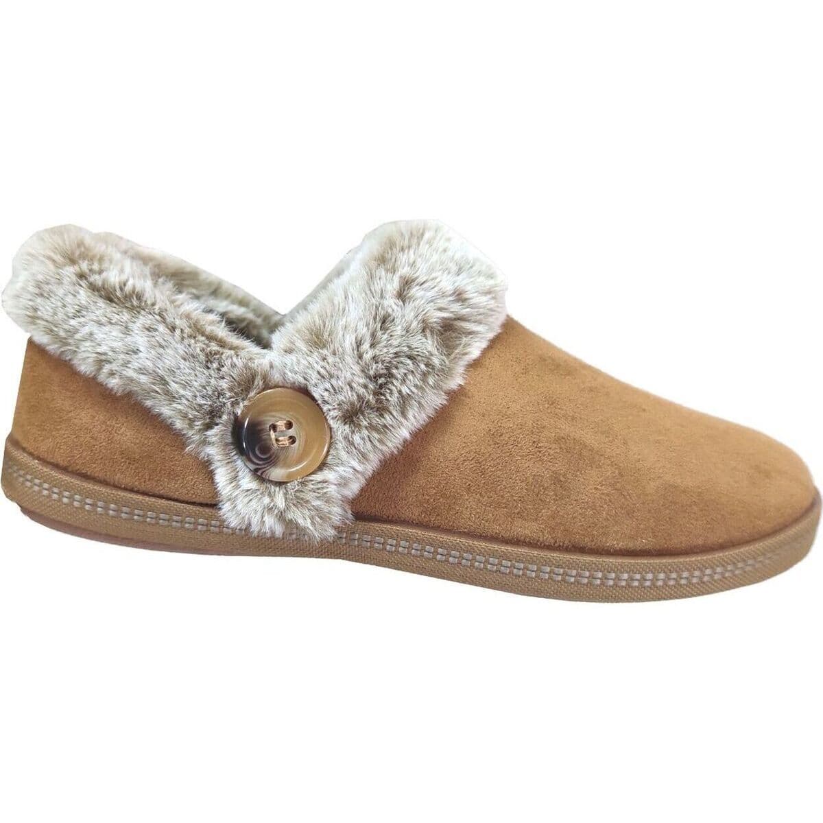 Women's House Slippers Skechers Brown