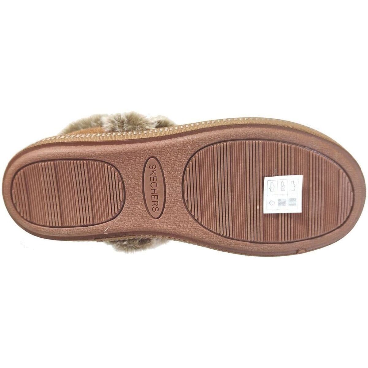 Women's House Slippers Skechers Brown
