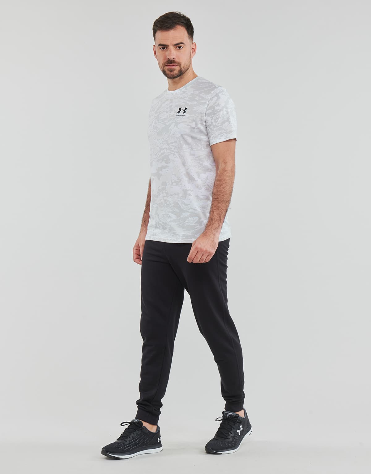 Men's T-Shirts Under Armour Gray