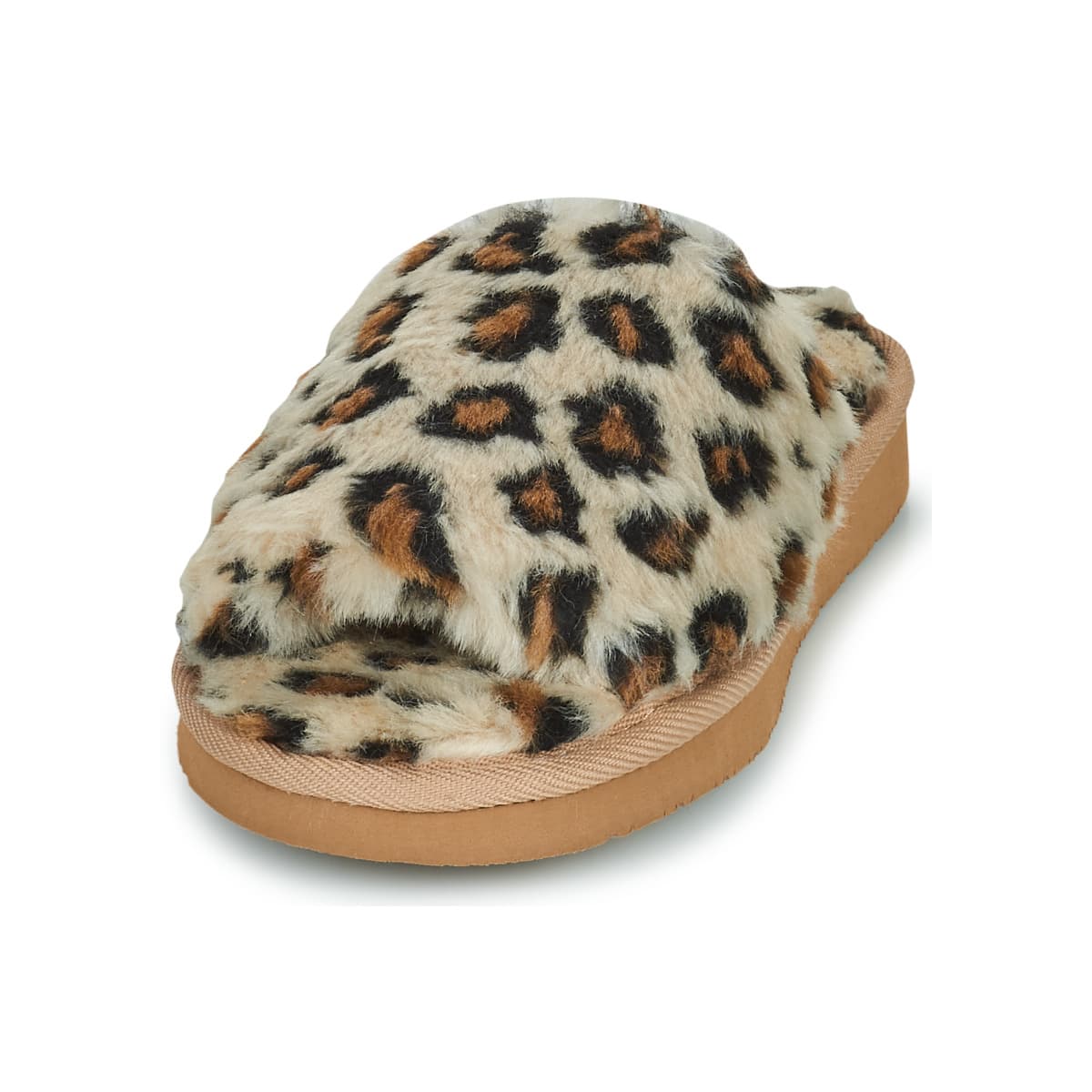 Women's House Slippers Minnetonka Beige