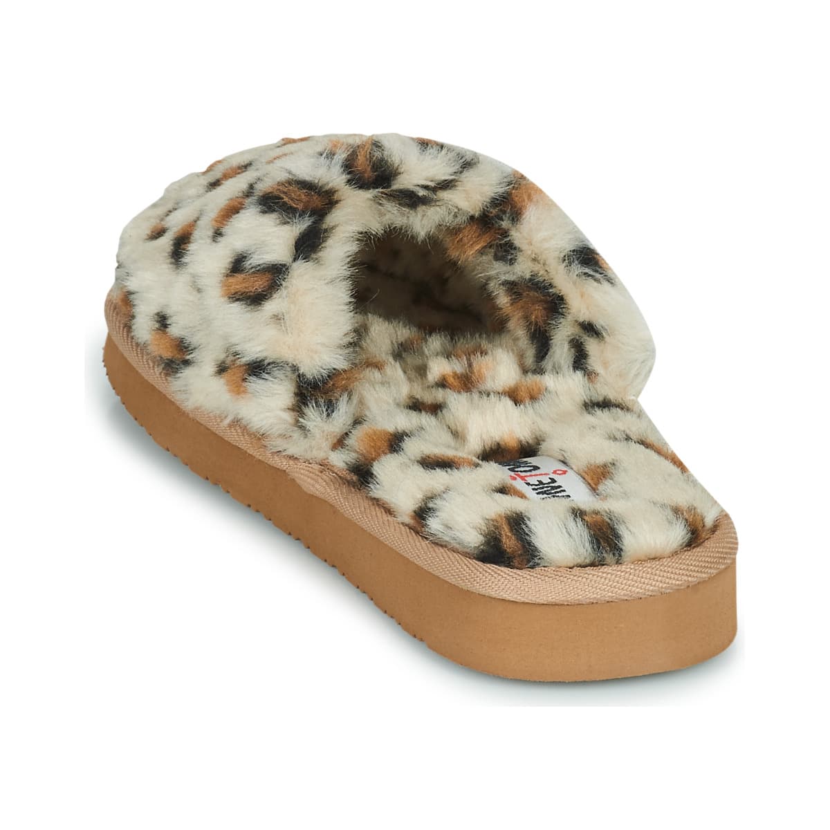 Women's House Slippers Minnetonka Beige