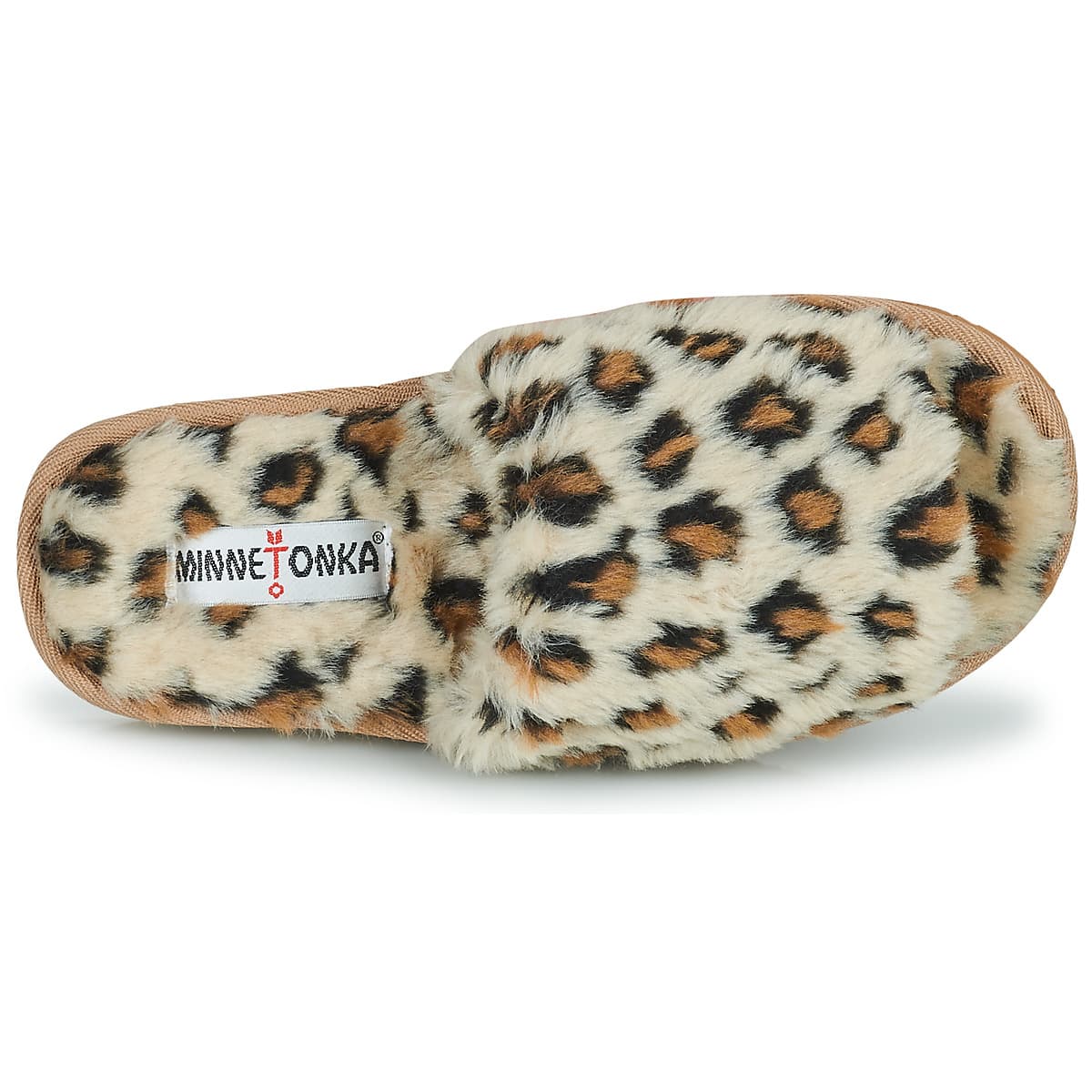 Women's House Slippers Minnetonka Beige