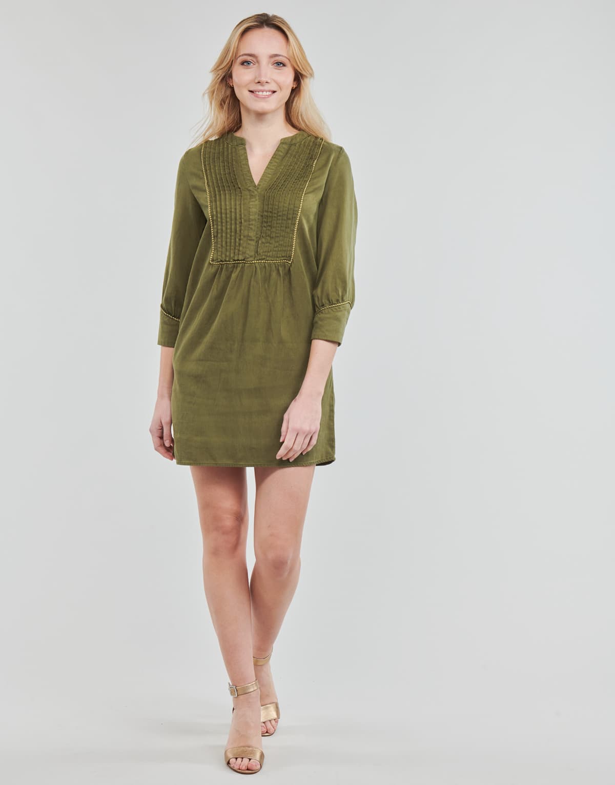 Women's Dresses Vila Khaki