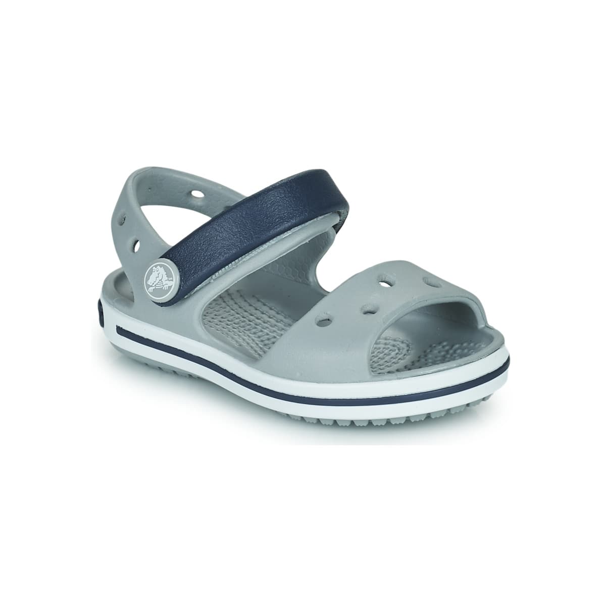 Παιδικό Πέδιλο Crocs Crocband Sandal Kids Χρώματος Γκρι 12856-01U