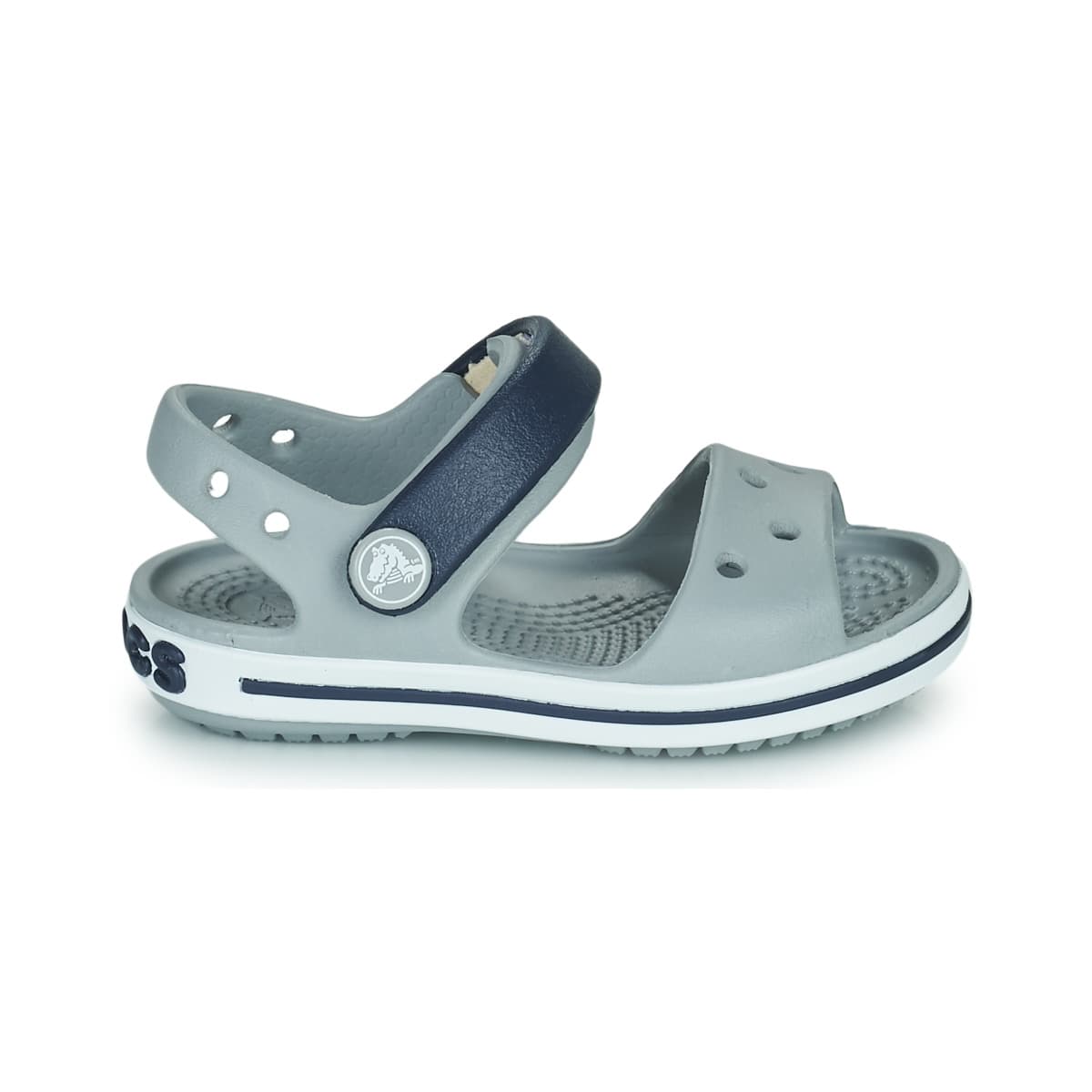 Παιδικό Πέδιλο Crocs Crocband Sandal Kids Χρώματος Γκρι 12856-01U