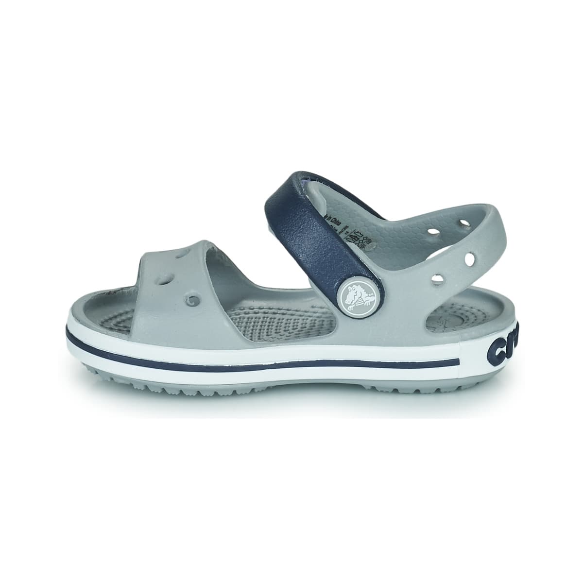 Παιδικό Πέδιλο Crocs Crocband Sandal Kids Χρώματος Γκρι 12856-01U