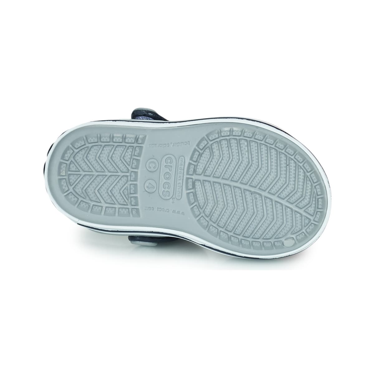 Παιδικό Πέδιλο Crocs Crocband Sandal Kids Χρώματος Γκρι 12856-01U