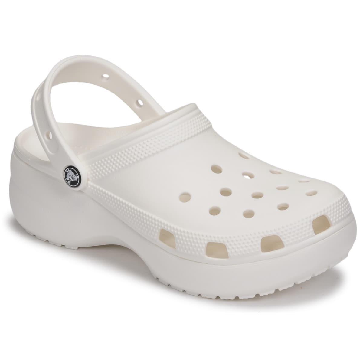 Γυναικείο Σαμπό Crocs Classic Platform Clog W Ανατομικό Χρώματος Λευκό 206750-100