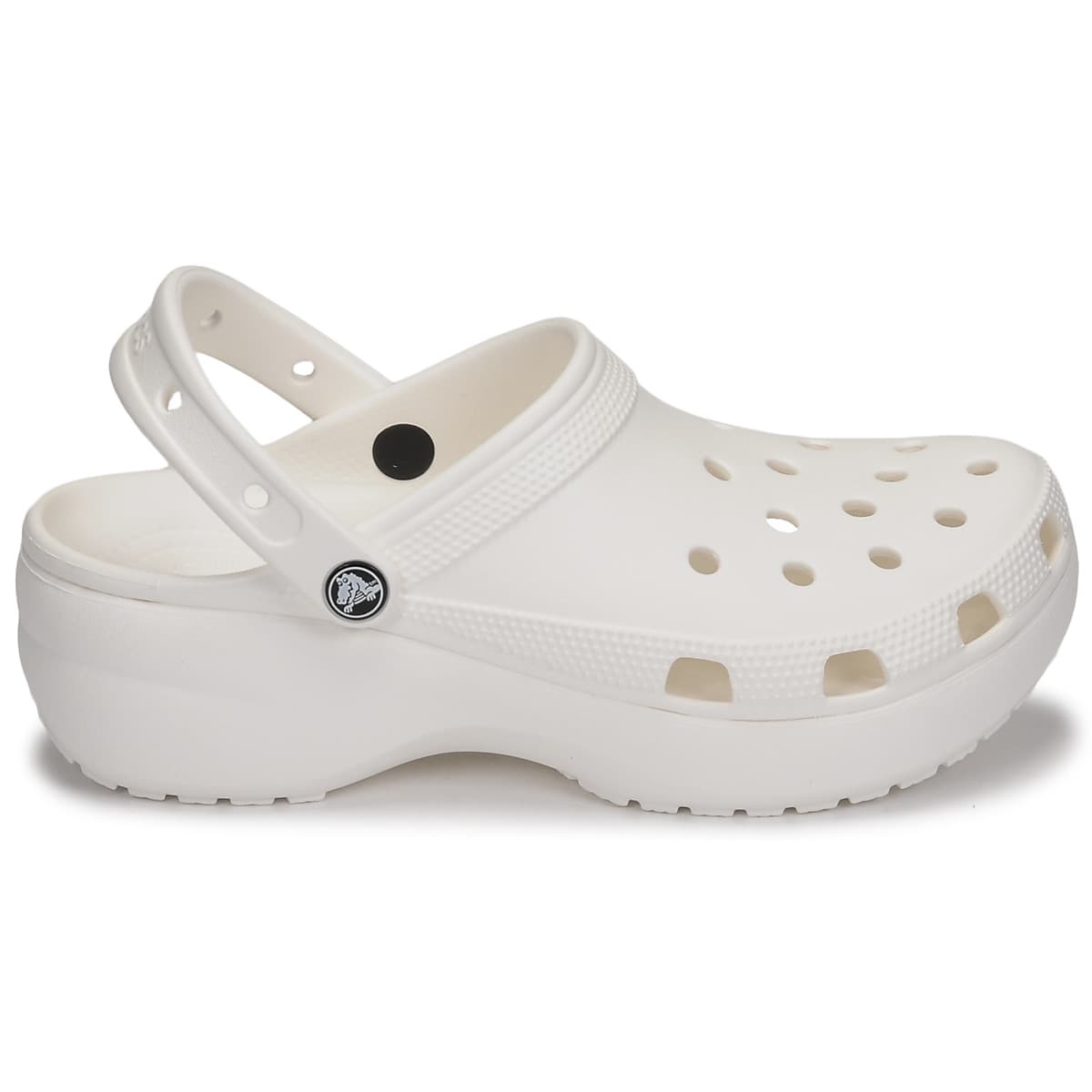 Γυναικείο Σαμπό Crocs Classic Platform Clog W Ανατομικό Χρώματος Λευκό 206750-100