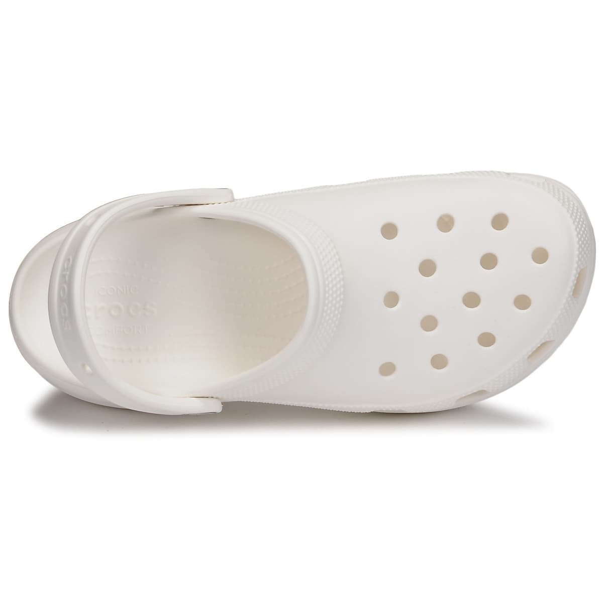 Γυναικείο Σαμπό Crocs Classic Platform Clog W Ανατομικό Χρώματος Λευκό 206750-100