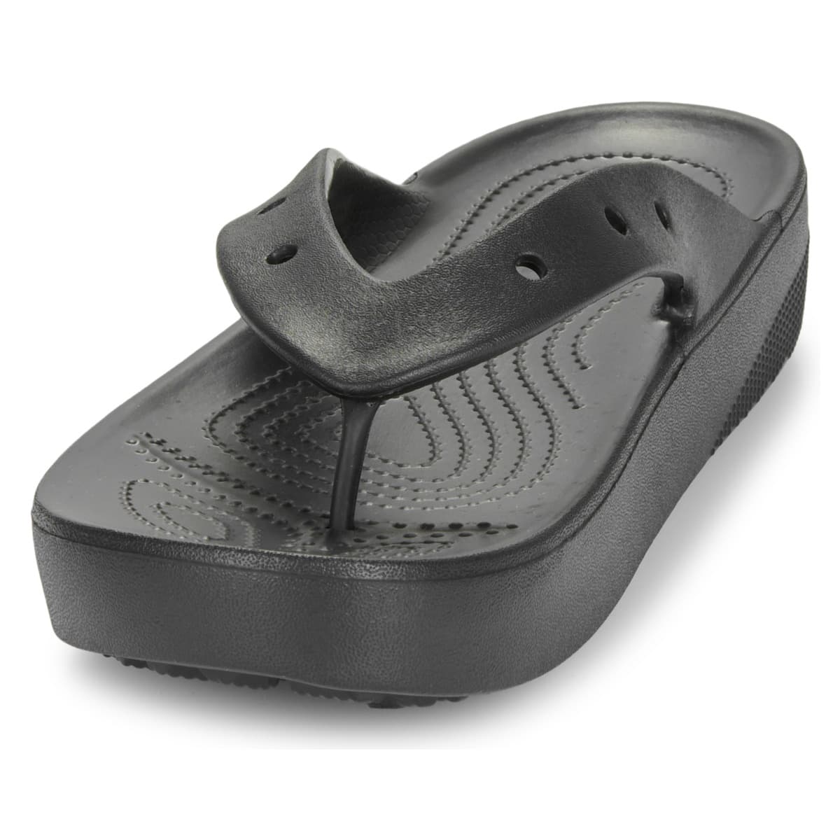 Women's Flip Flops Crocs Black