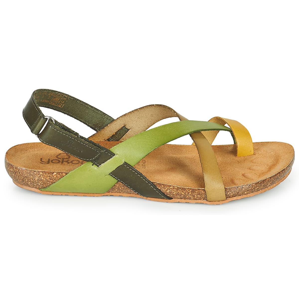 Women's Sandals YOKONO Green
