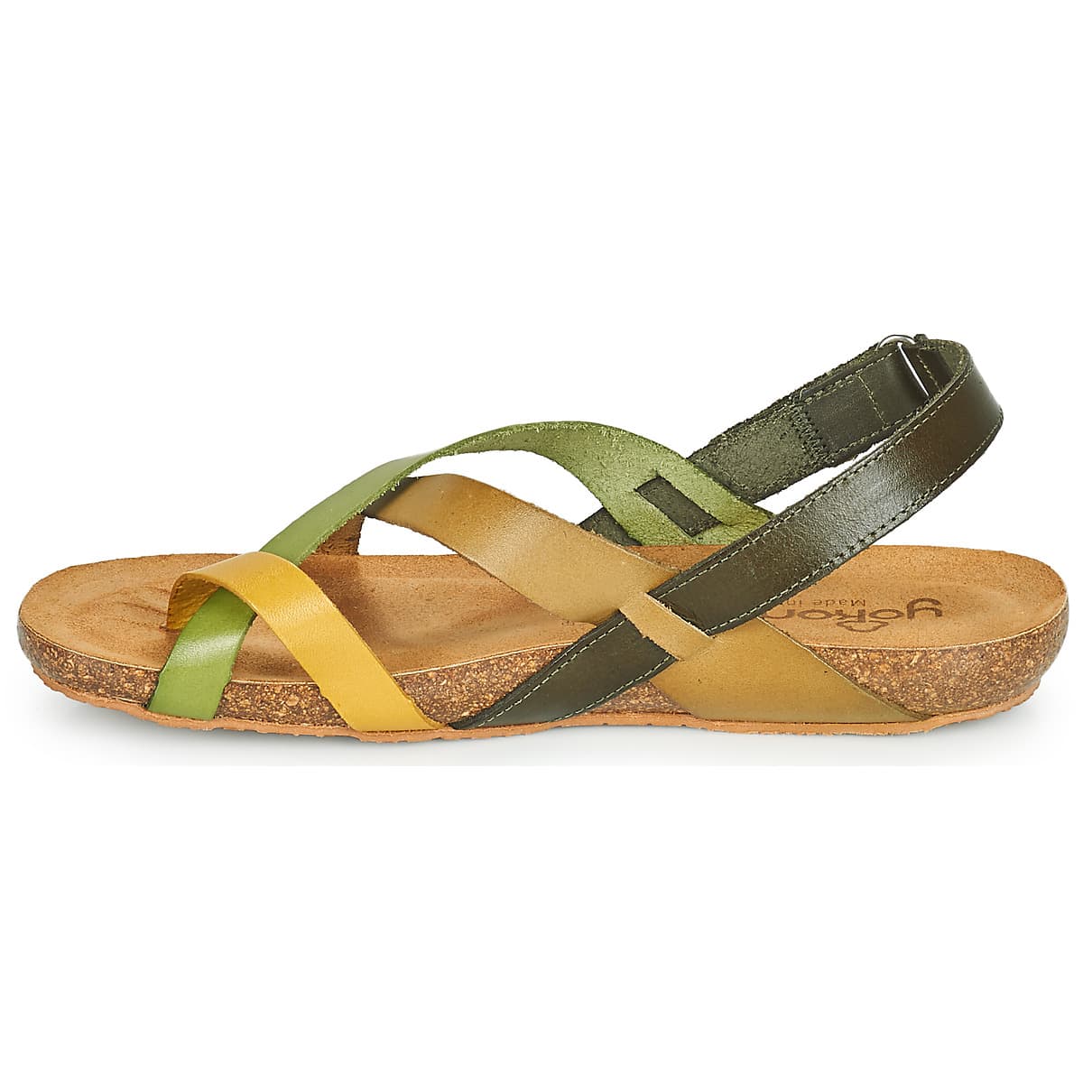 Women's Sandals YOKONO Green