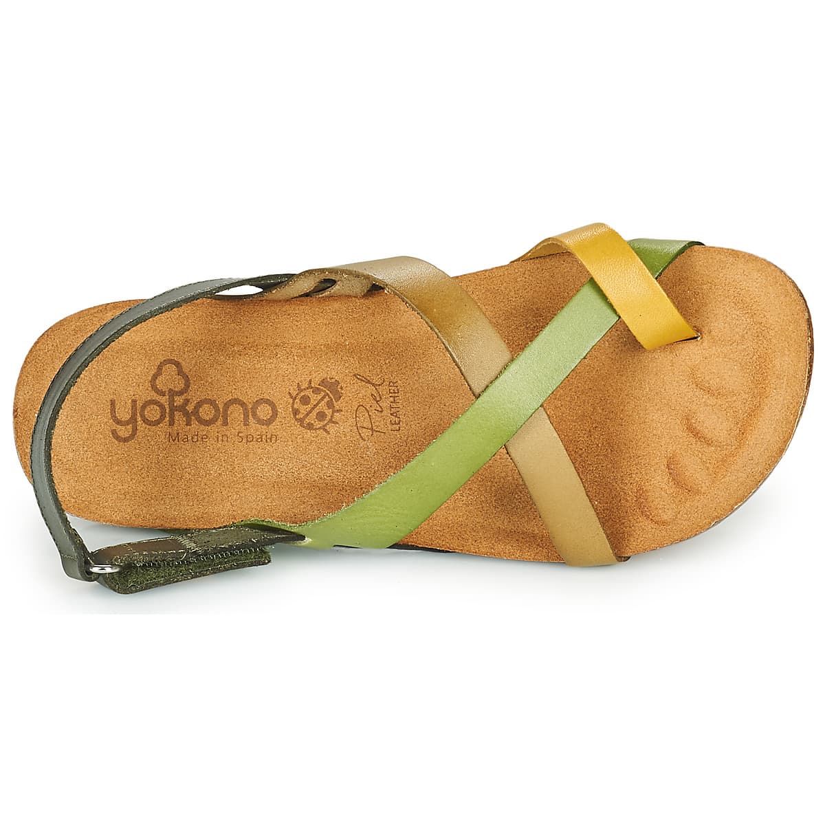 Women's Sandals YOKONO Green