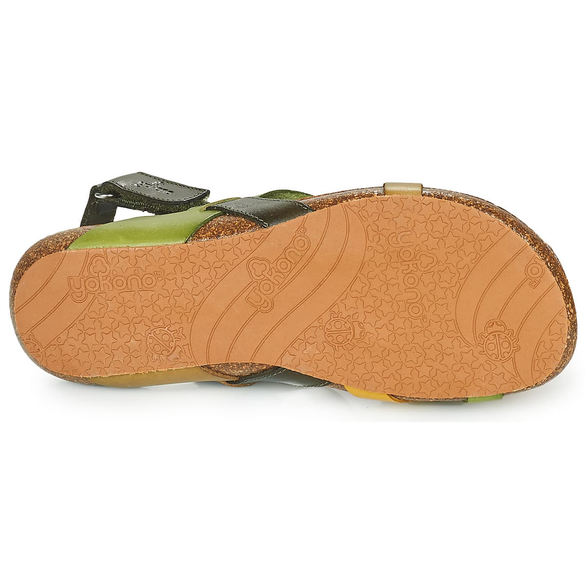 Women's Sandals YOKONO Green