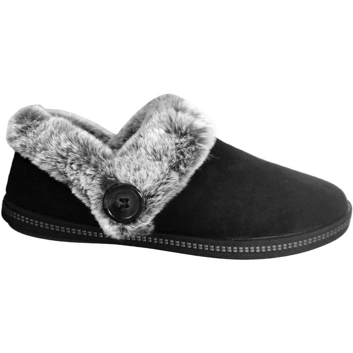 Women's House Slippers Skechers Black