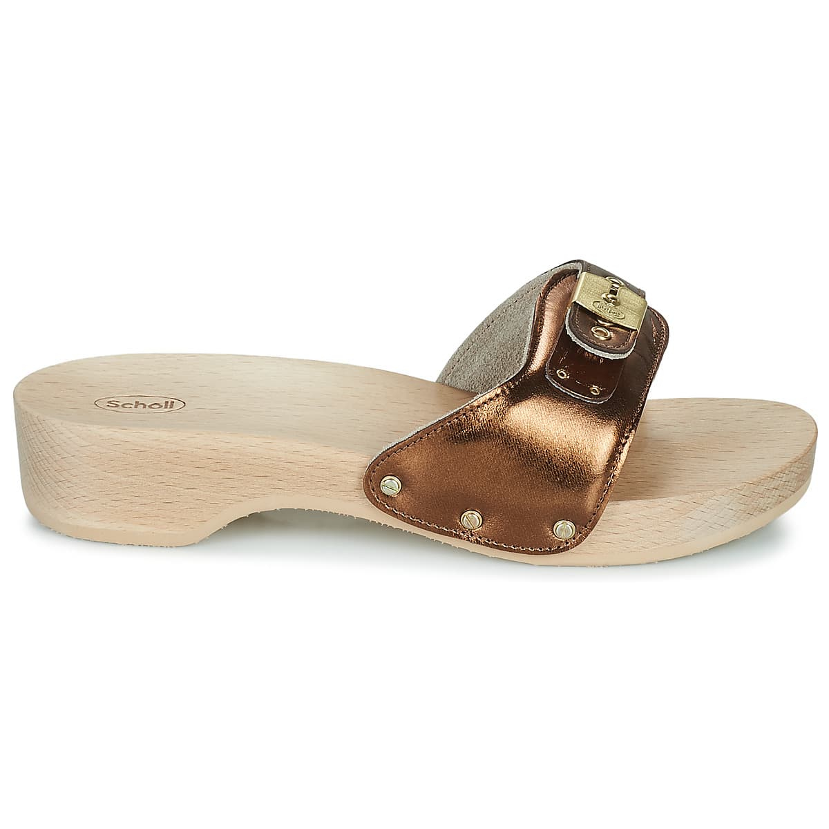 Women's Mules Scholl Gold