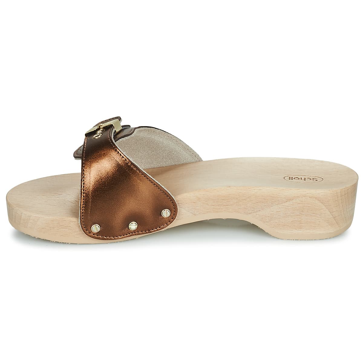 Women's Mules Scholl Gold