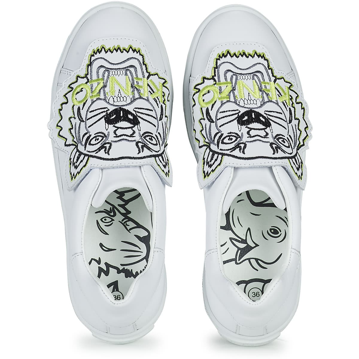 Boys' Sneakers Kenzo White