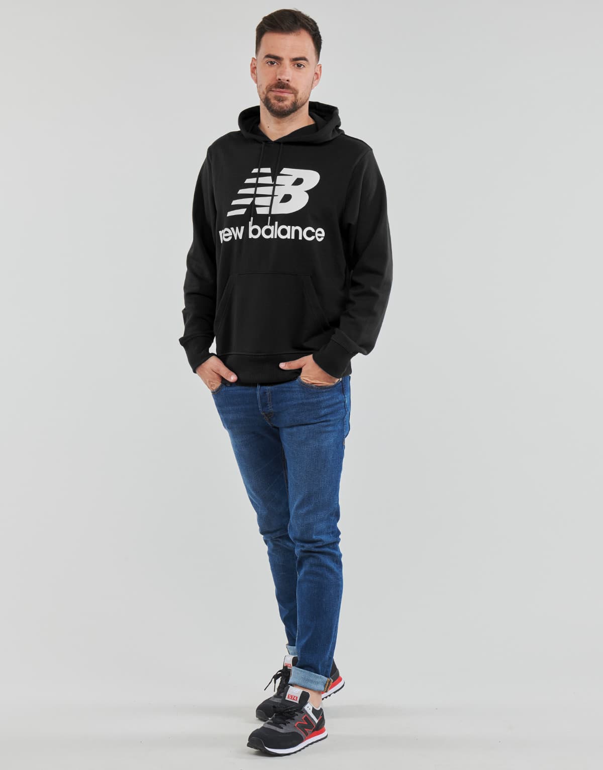 Men's Sweatshirts New Balance Black