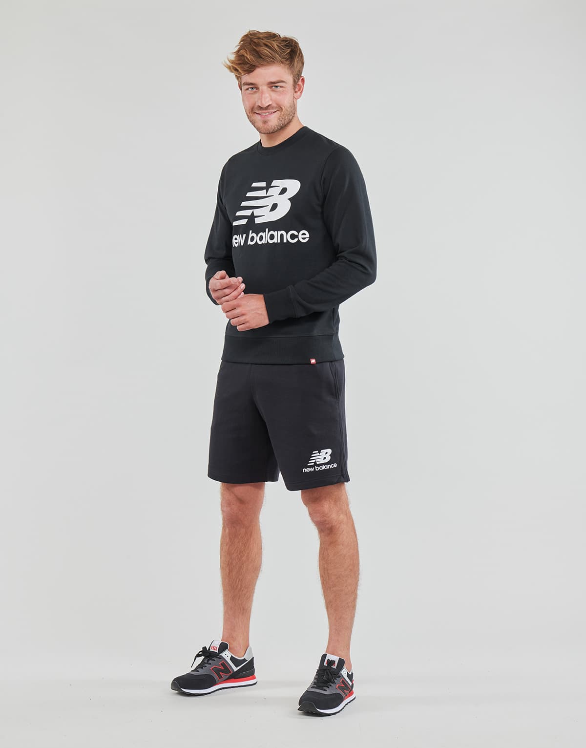 Men's Sports T-Shirts New Balance Black