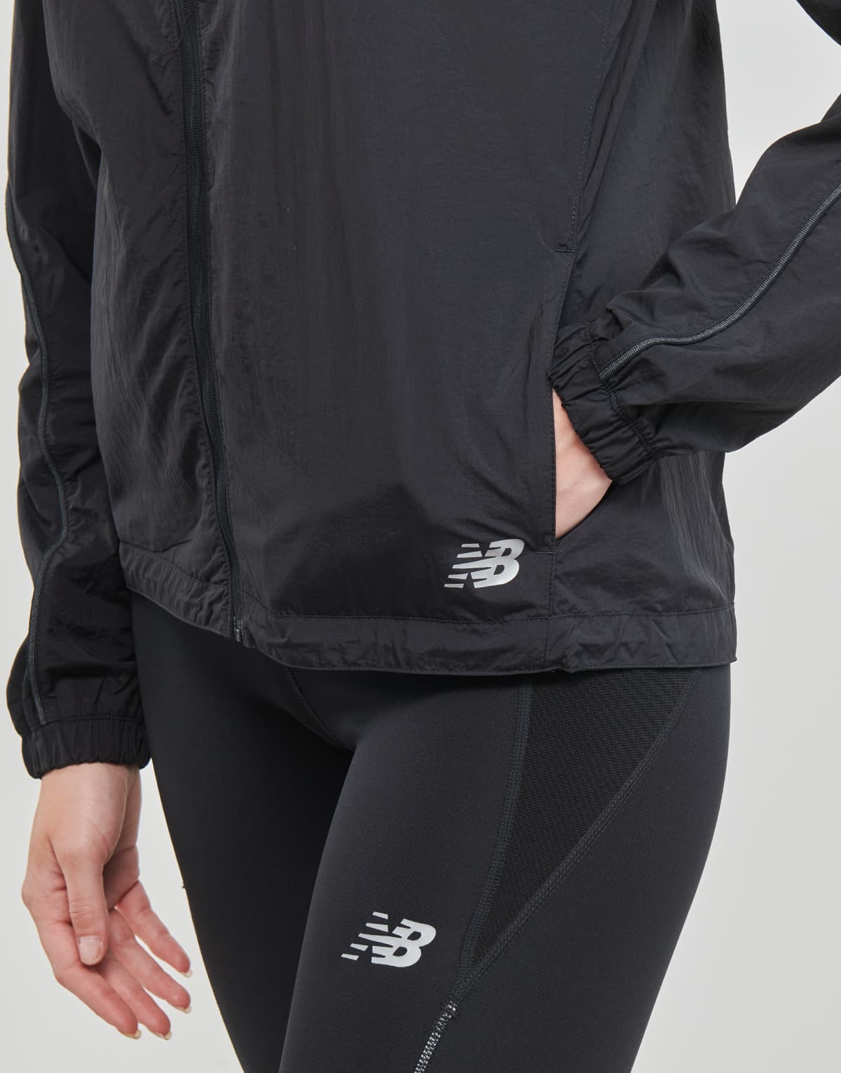 Women's Windbreakers New Balance Black