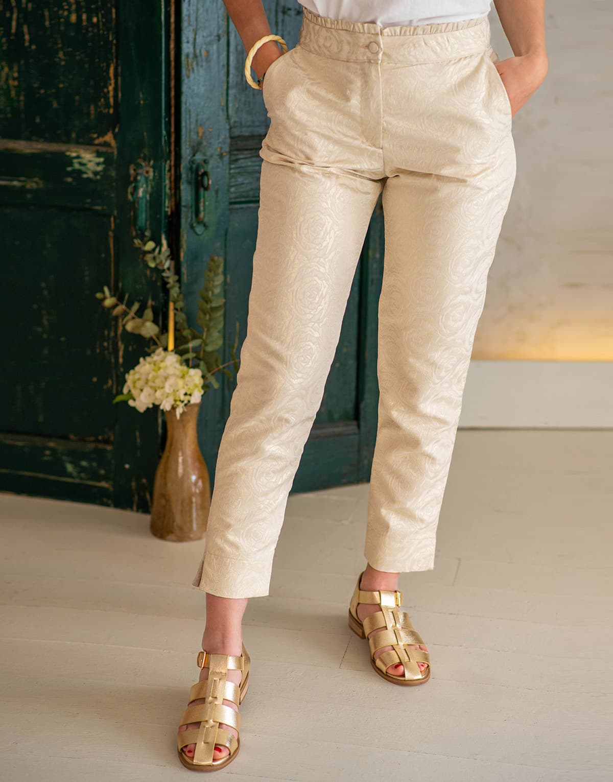 Women's Pants Céleste Gold