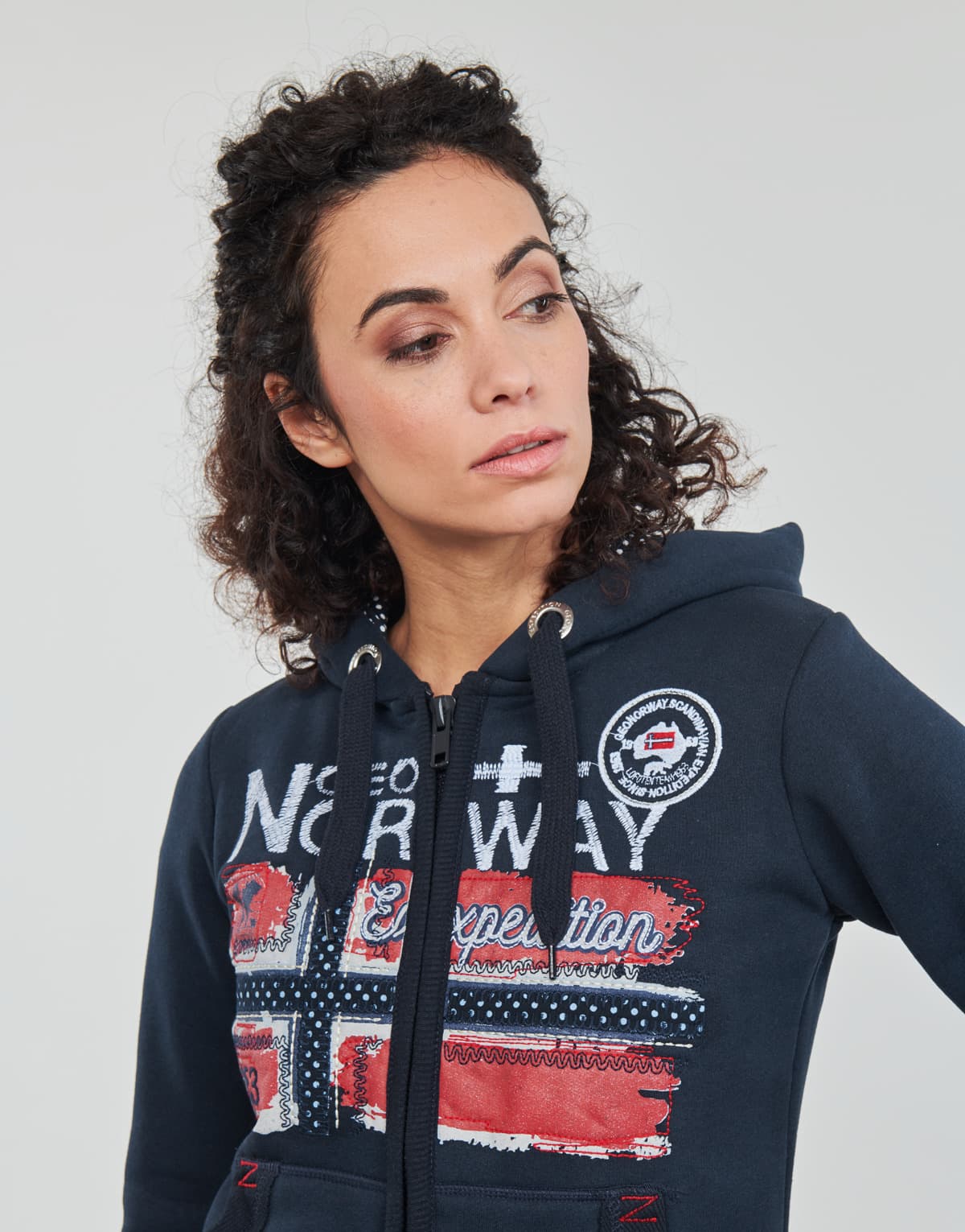 Women's Sweatshirts Geographical Norway Blue