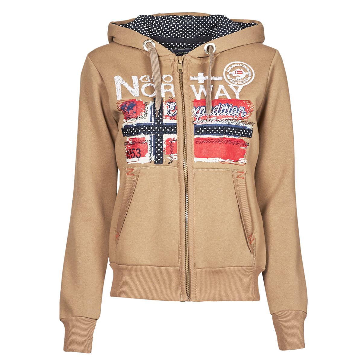 Women's Sweatshirts Geographical Norway Blue