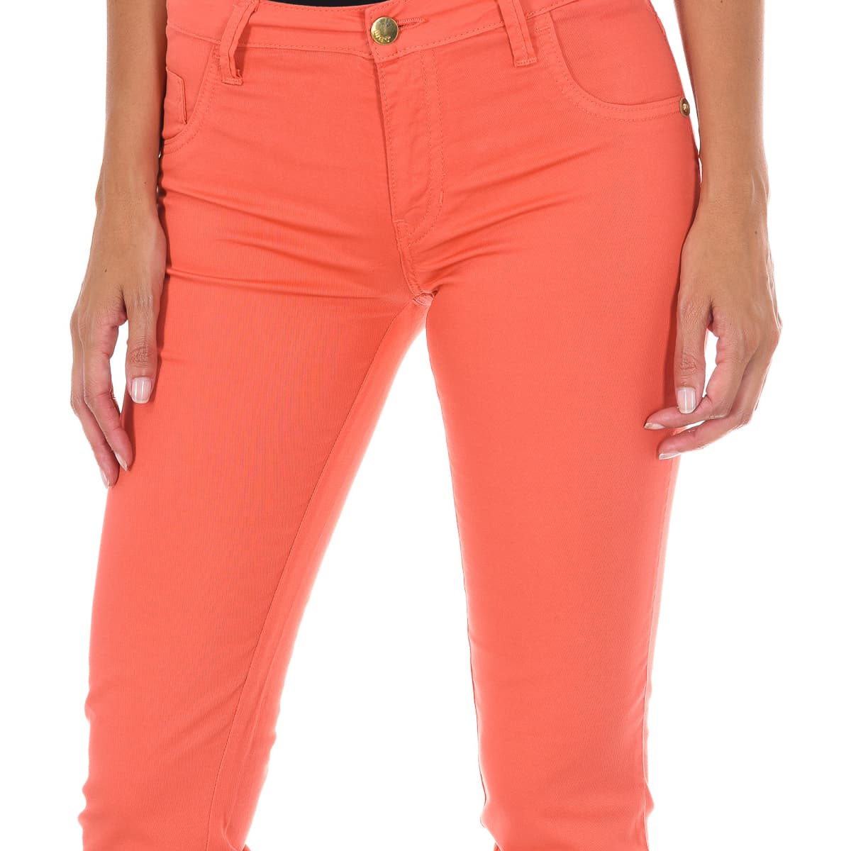 Women's Jeans Met Red