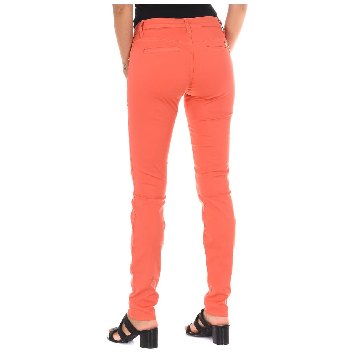 Women's Jeans Met Red