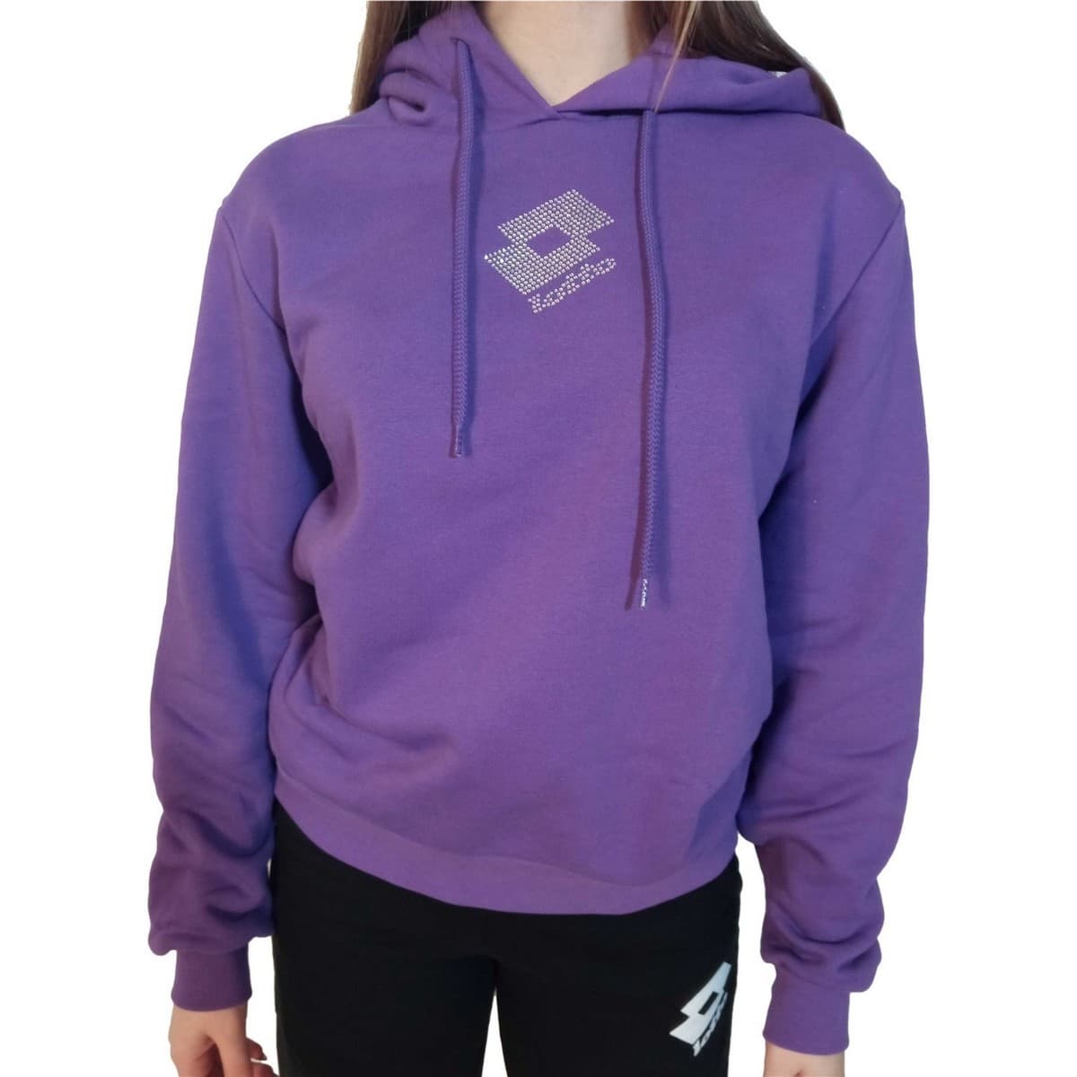 T-shirt με κουκούλα Lotto LTD583