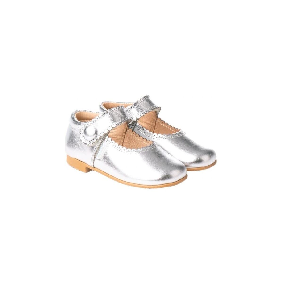 Women's Ballet Flats Angelitos Silver