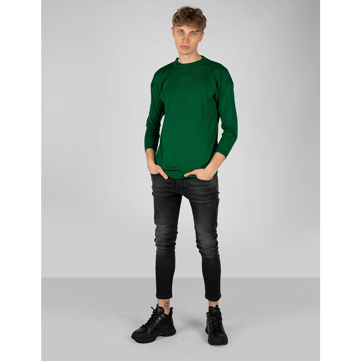 Men's Sweaters Takeshy Kurosawa Green