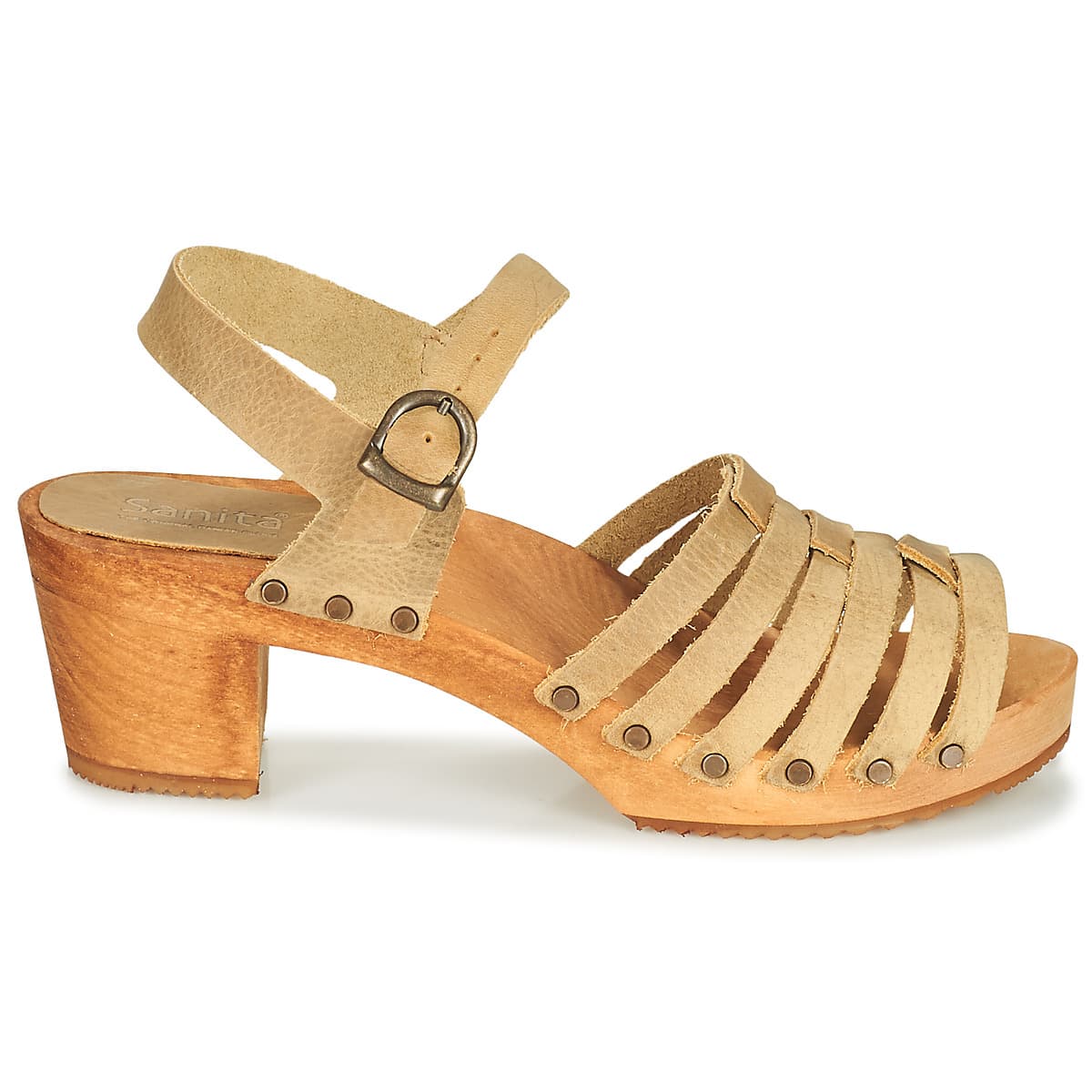 Women's Clogs Sanita Beige