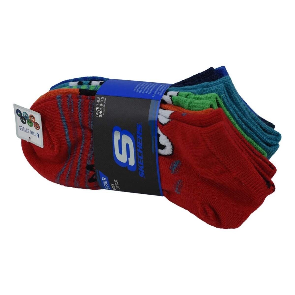 Αθλητικές κάλτσες Skechers 6pk Boys Non Terry Low Cut Socks