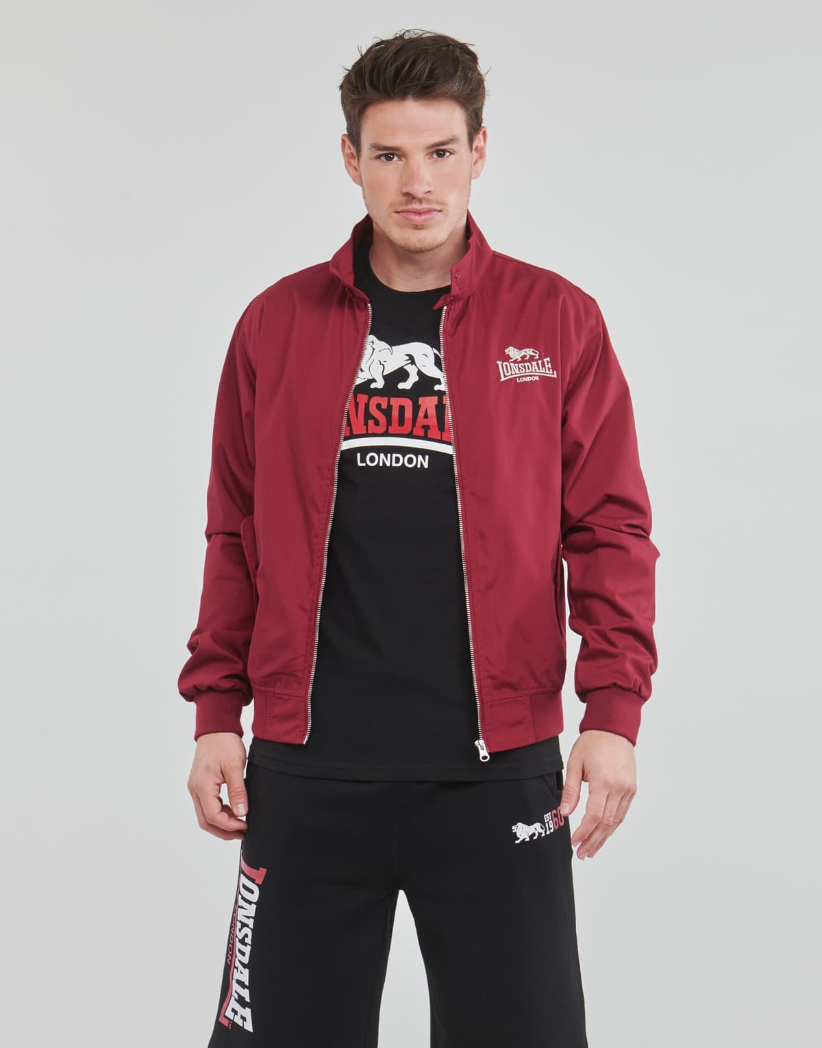 Men's Jackets Lonsdale Red
