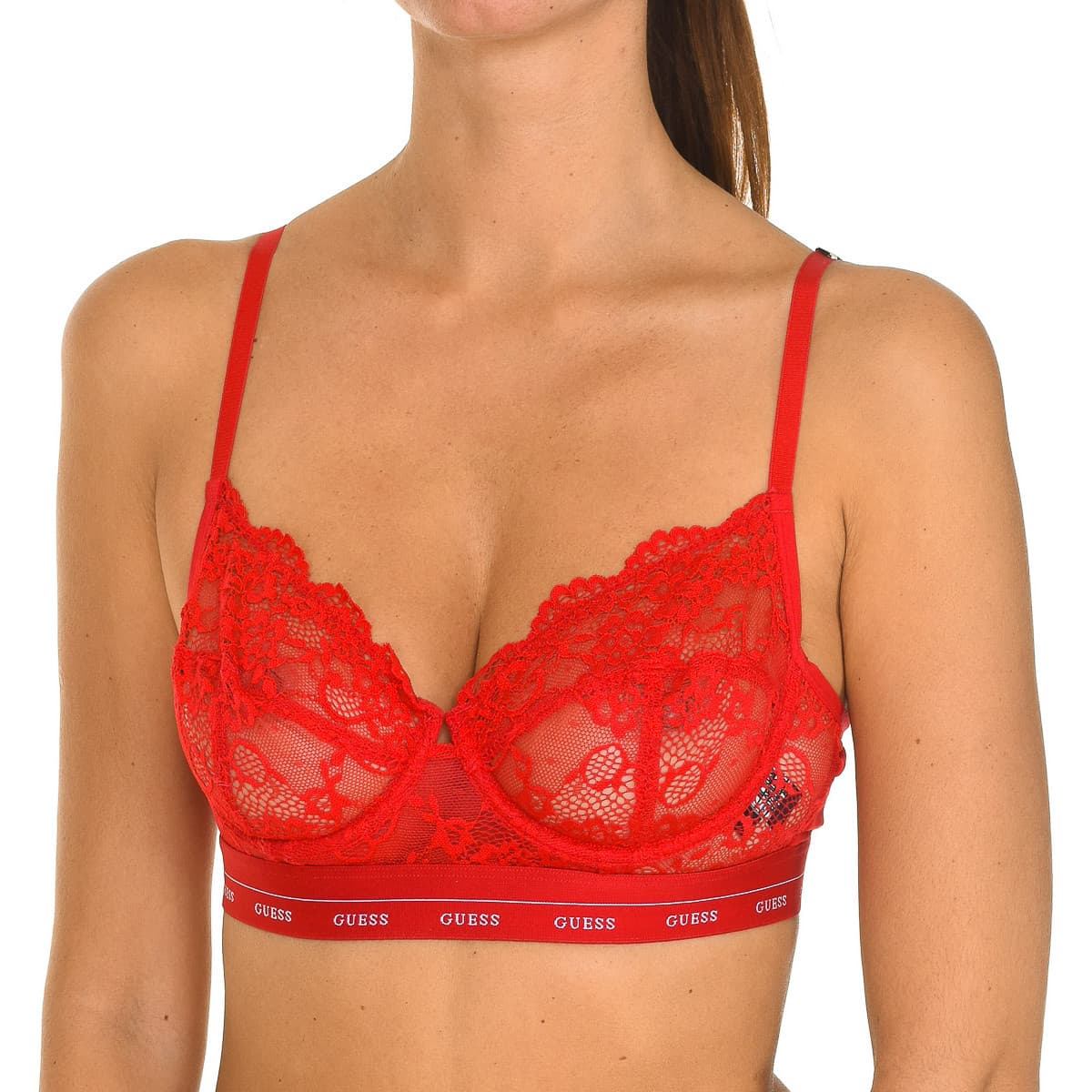 Women's Sports Bras Guess Red