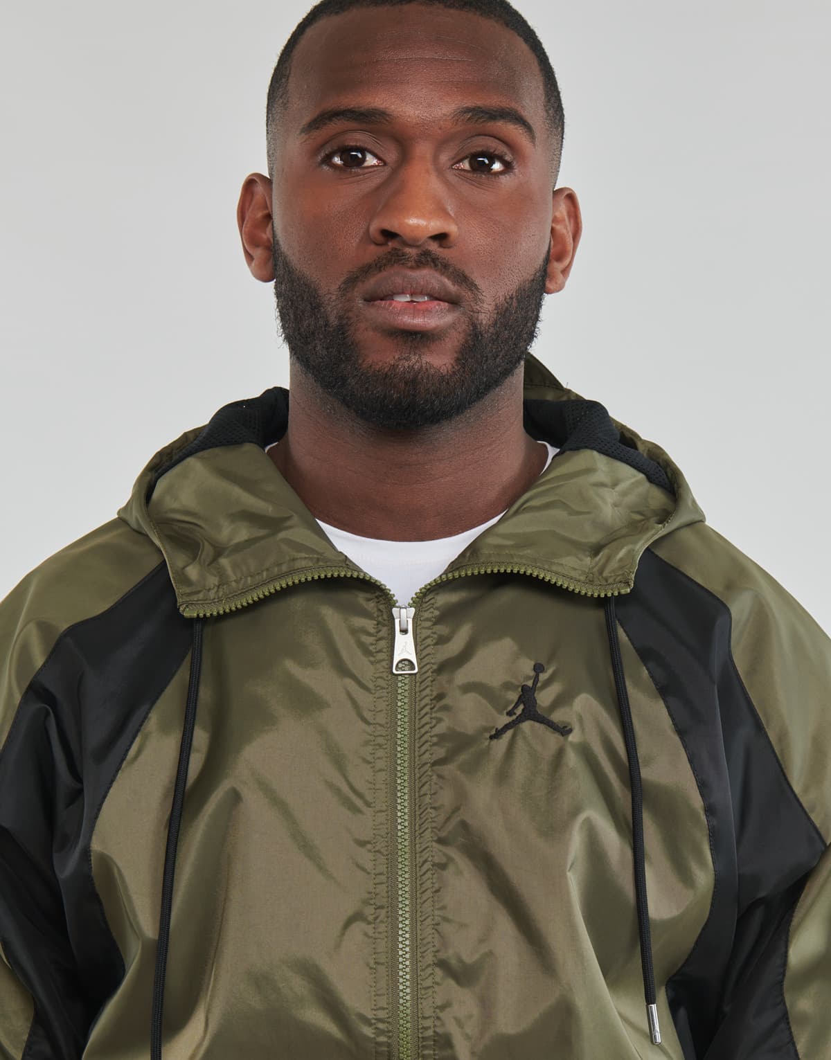 Men's Windbreakers Nike Khaki